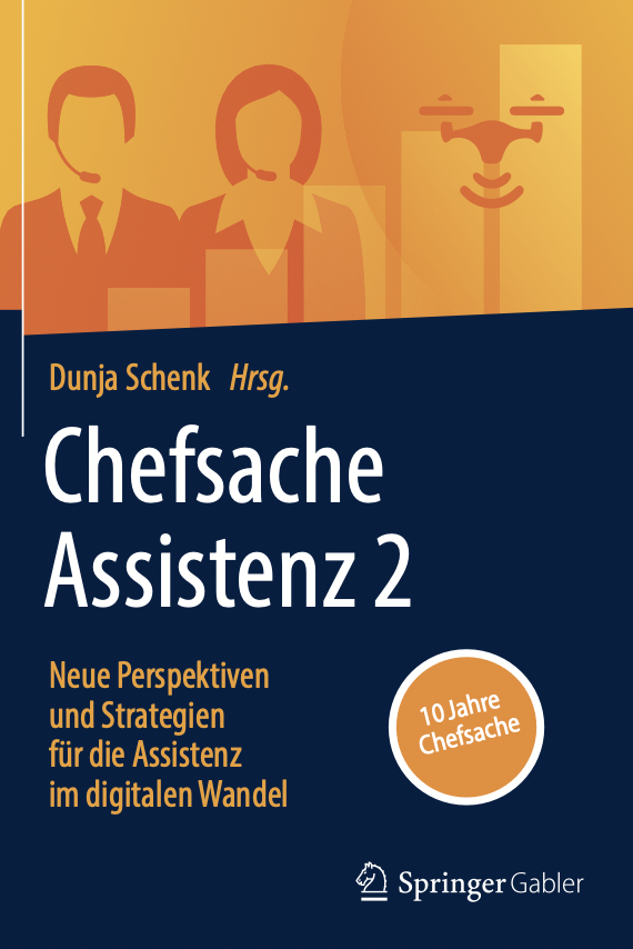 Cover des Buches Chefsache Assistenz - neue Perspektiven und Strategien für die Assistenz im digitalen Wandel